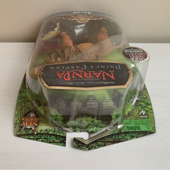 2008 ASLAN Lion Figure Disney The Chronicles of Narnia Prince Caspian New - Picture 5 of 6